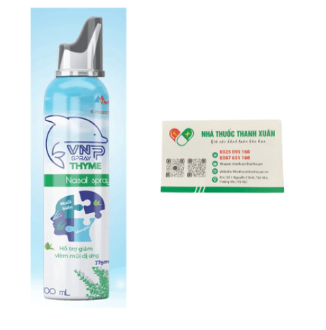 VNP Pray Thyme giúp loại bỏ các tác nhân gây viêm mũi dị ứng.